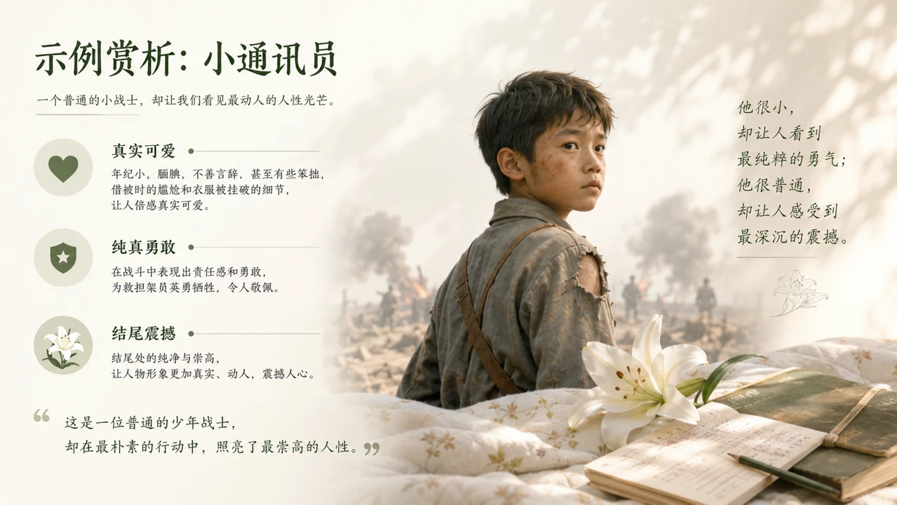 统编版高中语文课件《百合花》第二课时 - 预览图3