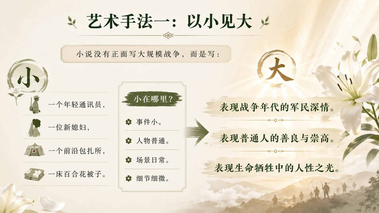 统编版高中语文课件《百合花》第二课时 - 预览图5