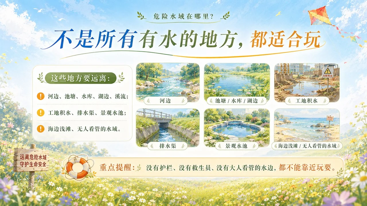 乡村学生夏季防溺水安全教育主题班会PPT课件 - 预览图3