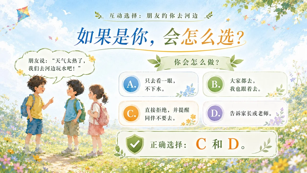乡村学生夏季防溺水安全教育主题班会PPT课件 - 预览图10