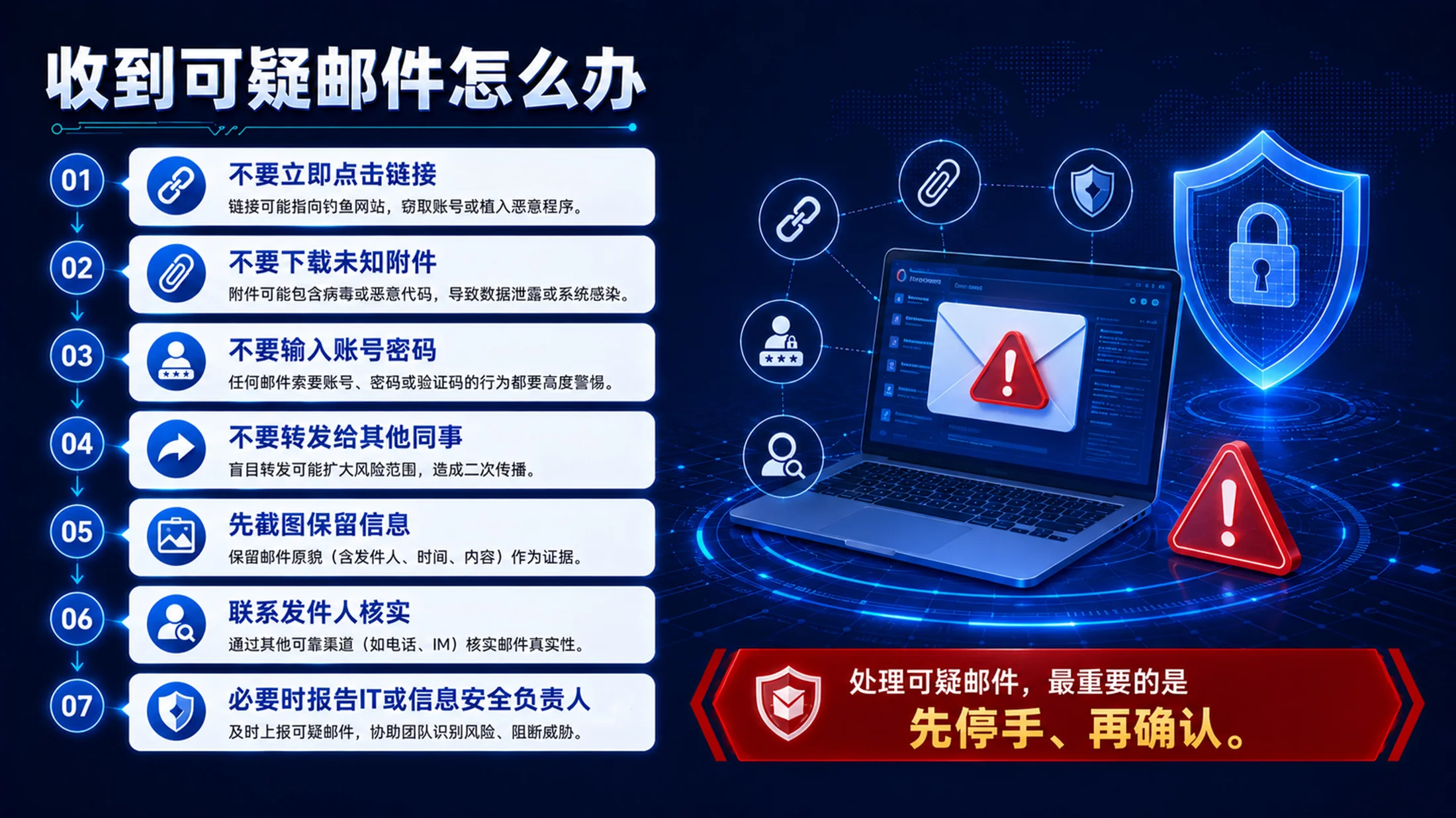 网络信息安全培训PPT课件｜员工数据安全意识培训｜企业信息安全教育模板 - 预览图16