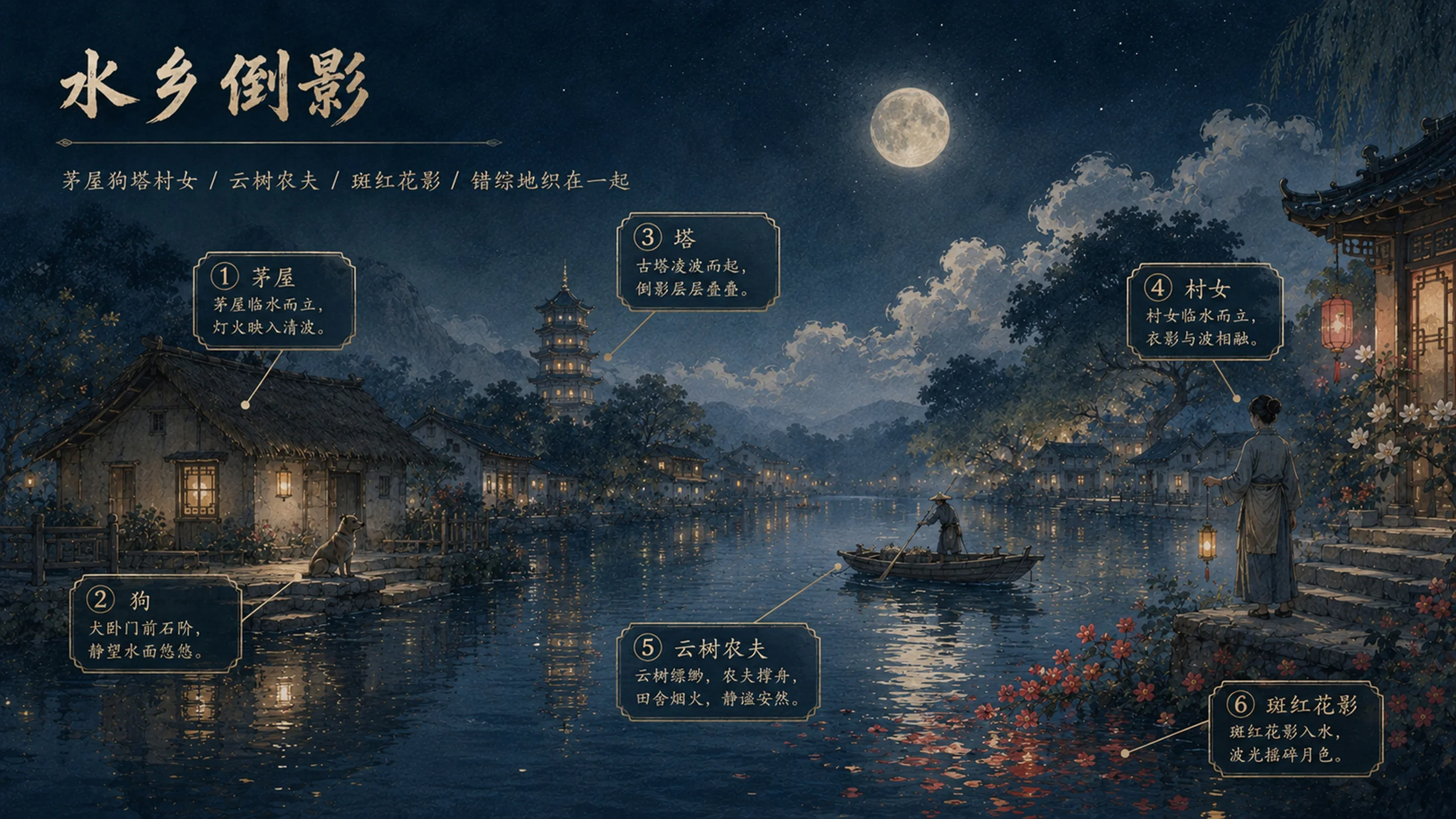 部编版小学语文六年级上册《好的故事》PPT课件｜鲁迅文学水墨公开课模板 - 预览图12