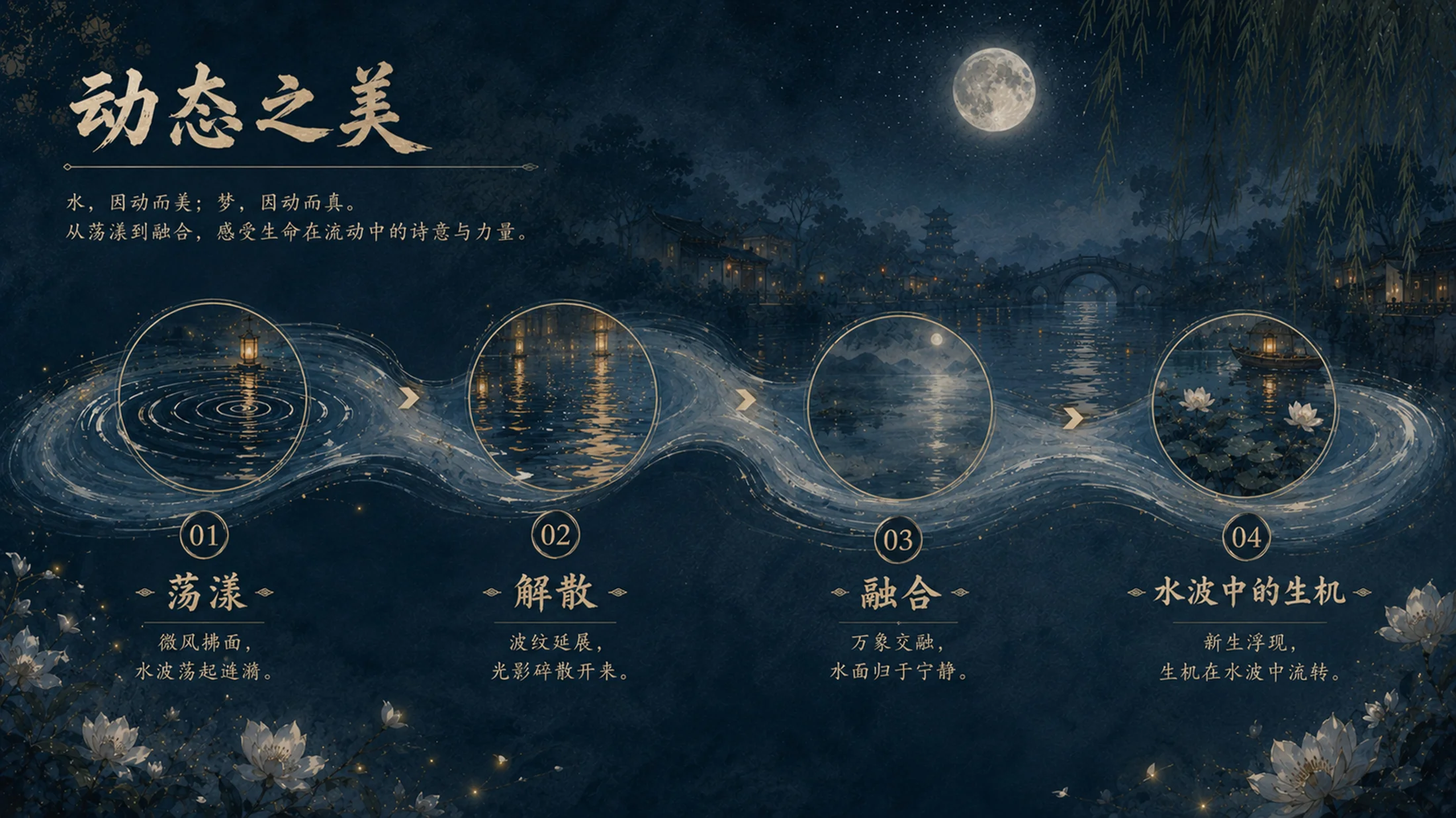 部编版小学语文六年级上册《好的故事》PPT课件｜鲁迅文学水墨公开课模板 - 预览图13