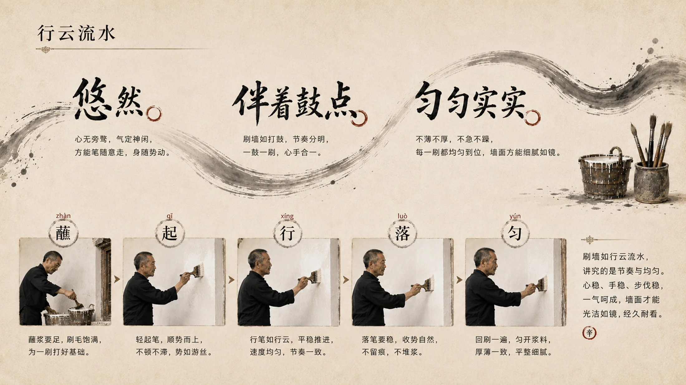 部编版小学语文五年级下册《刷子李》PPT课件｜民间奇人匠人精神公开课模板 - 预览图9