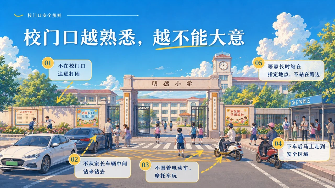 乡镇乡村小学生交通安全知识培训课PPT - 预览图12