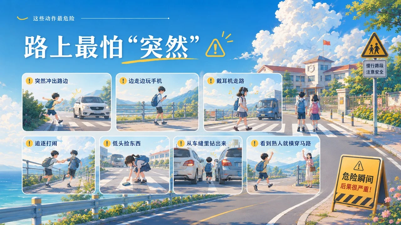 乡镇乡村小学生交通安全知识培训课PPT - 预览图7