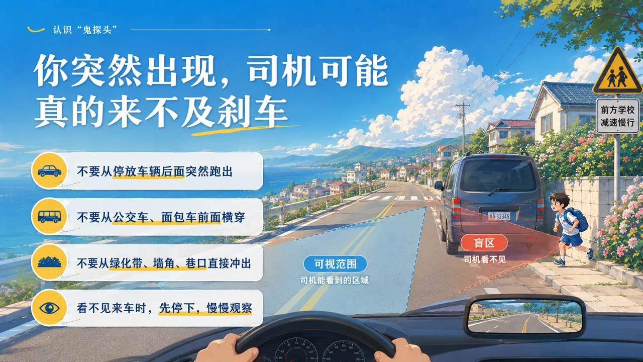 乡镇乡村小学生交通安全知识培训课PPT - 预览图8