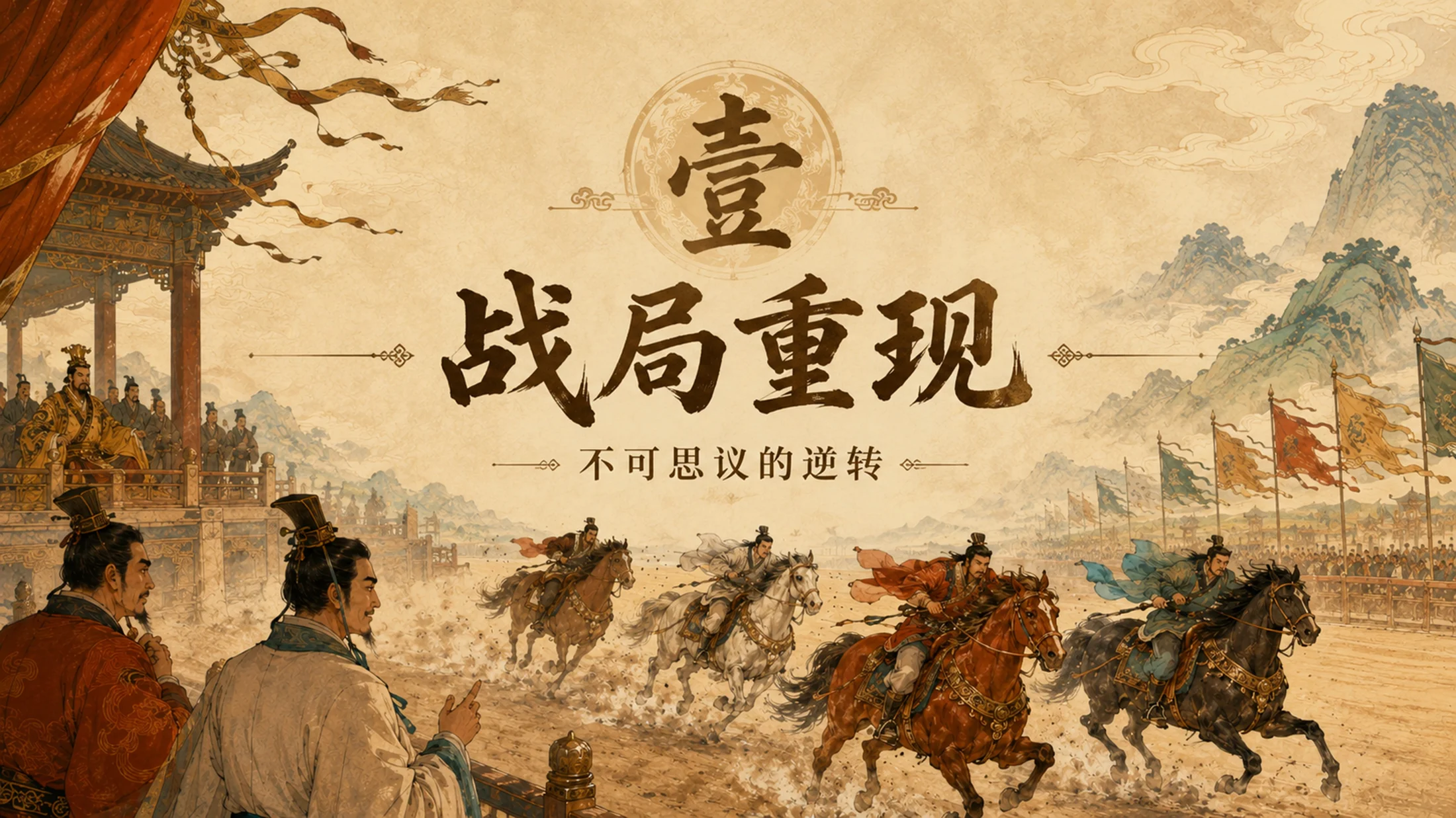 部编版小学语文五年级下册《田忌赛马》PPT课件｜历史智慧故事公开课模板 - 预览图3