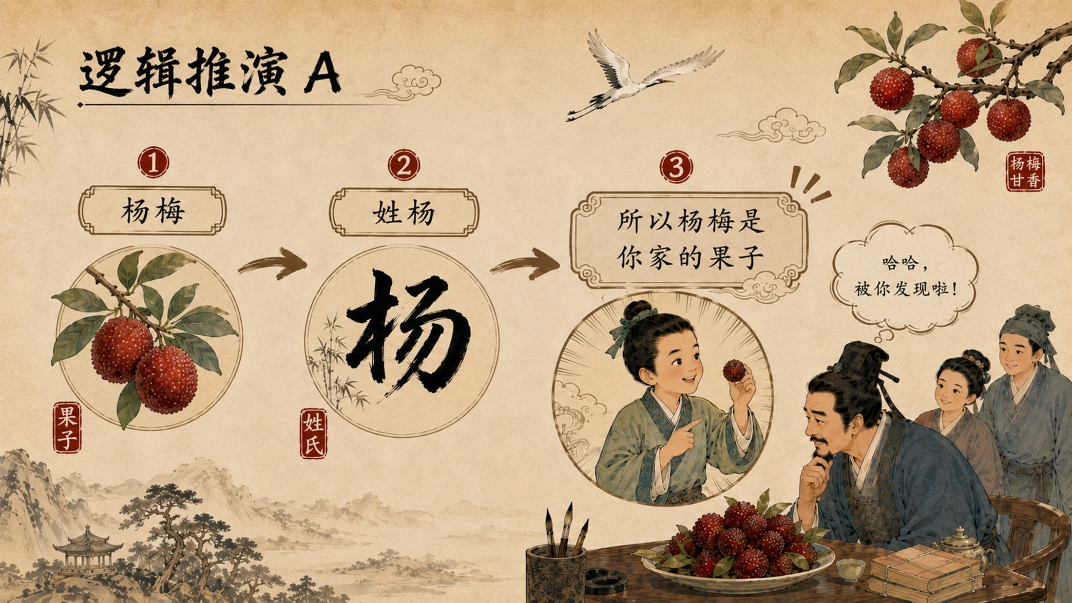部编版小学语文五年级下册《杨氏之子》PPT课件｜小学文言文启蒙公开课模板 - 预览图13