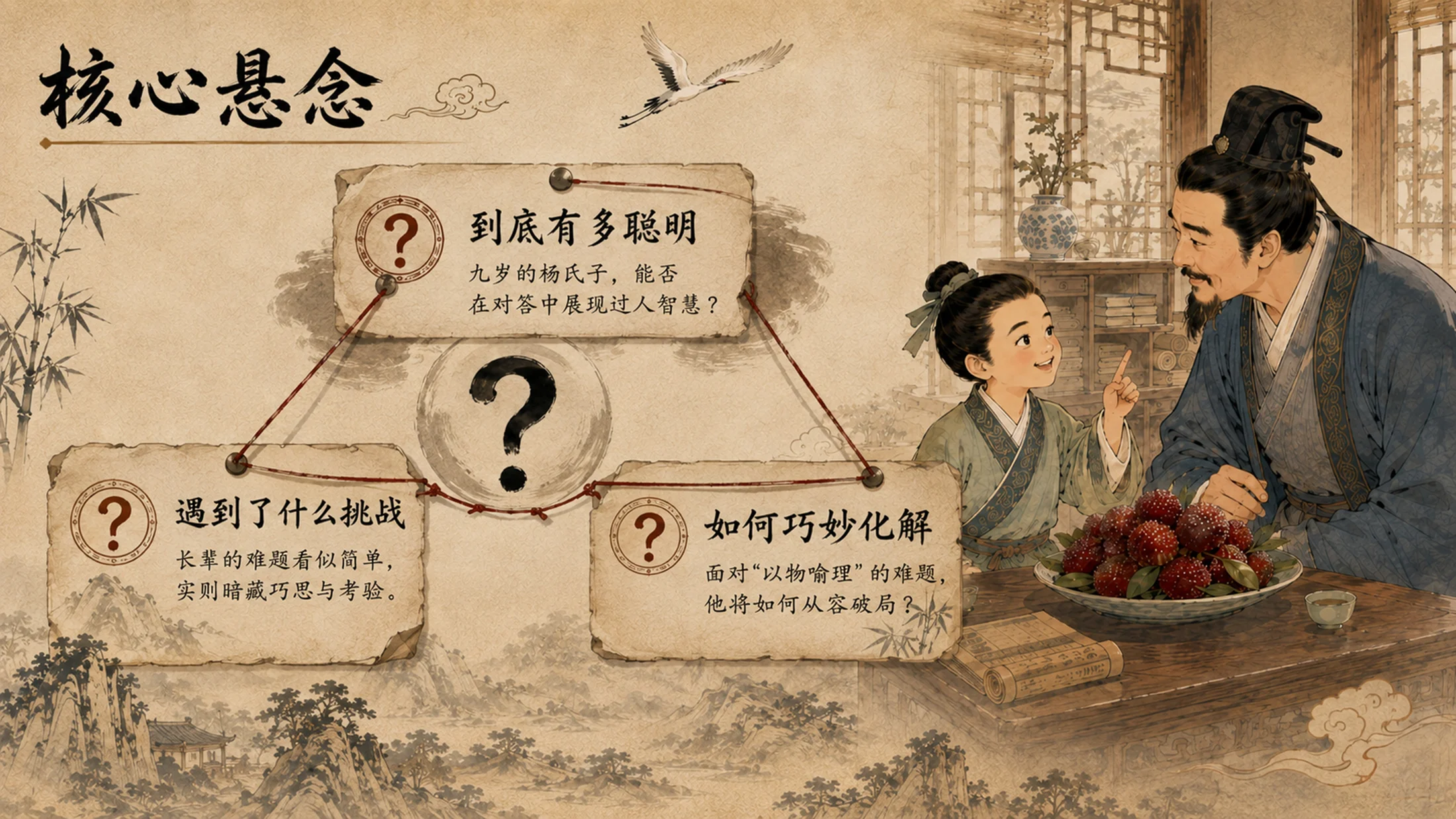 部编版小学语文五年级下册《杨氏之子》PPT课件｜小学文言文启蒙公开课模板 - 预览图5