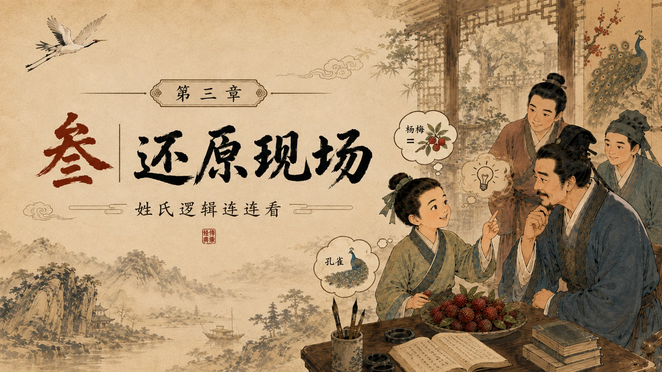 部编版小学语文五年级下册《杨氏之子》PPT课件｜小学文言文启蒙公开课模板 - 预览图10