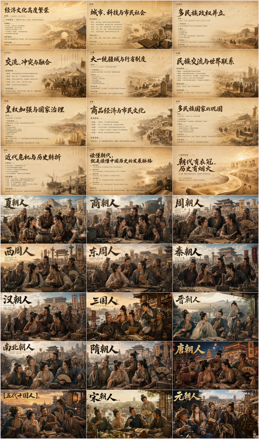 中国历史朝代与重要时期简介PPT - 预览图17