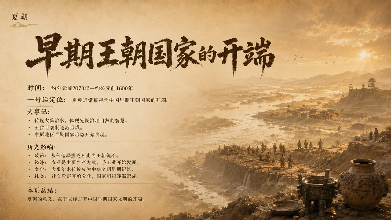 中国历史朝代与重要时期简介PPT - 预览图2