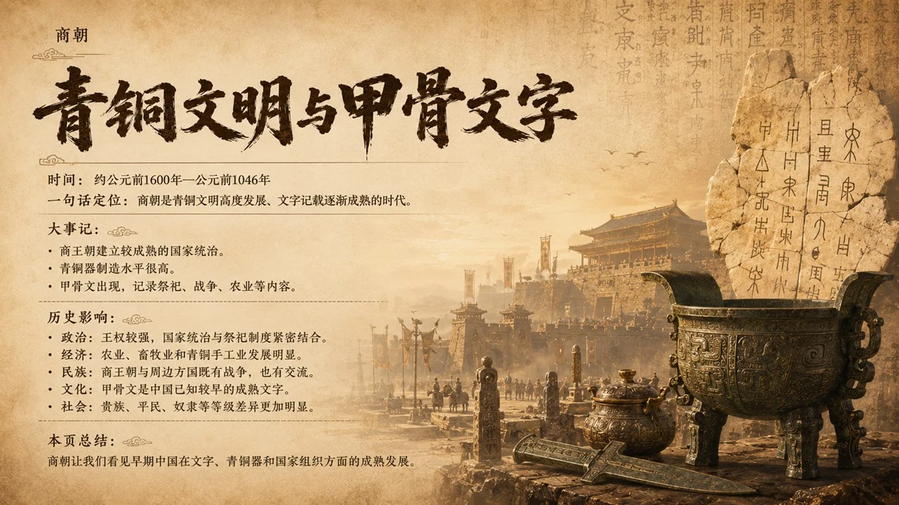 中国历史朝代与重要时期简介PPT - 预览图3