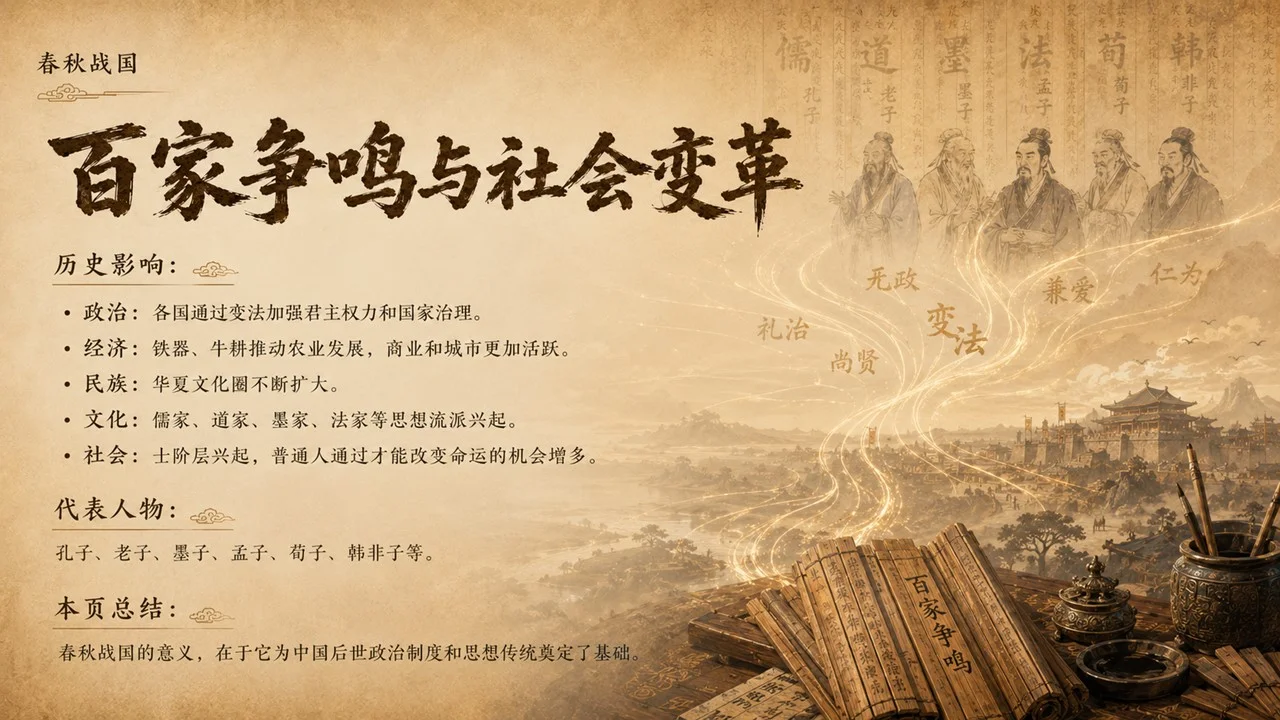 中国历史朝代与重要时期简介PPT - 预览图6
