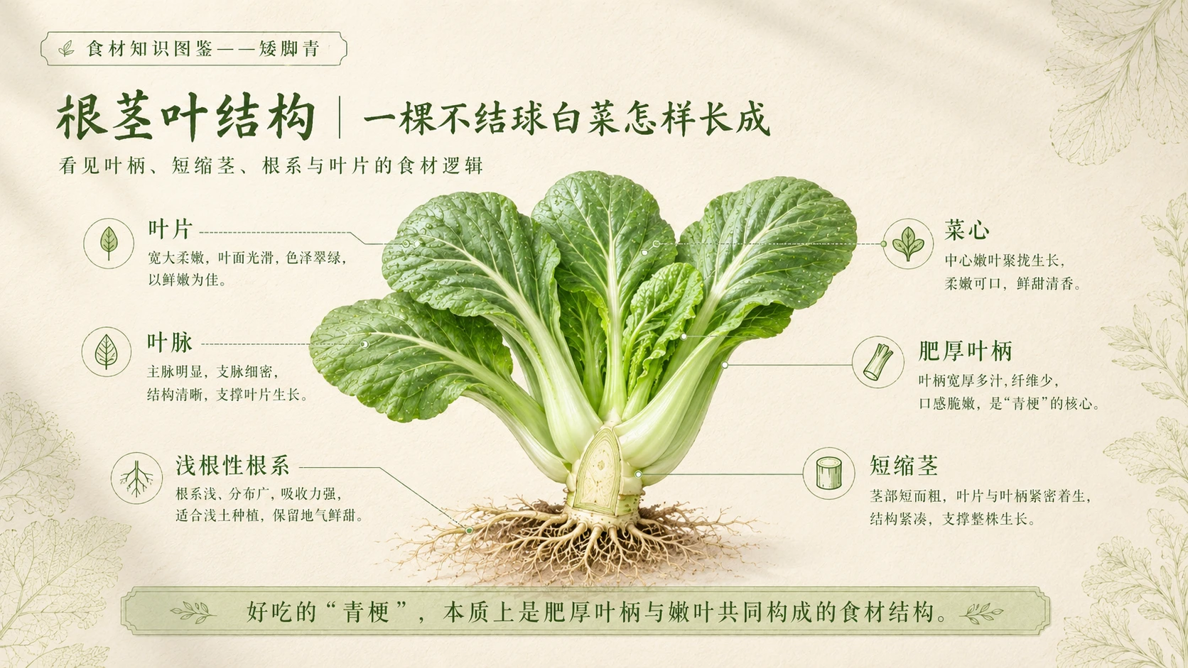 万物知识图鉴系列作品PPT——矮脚青 - 预览图5