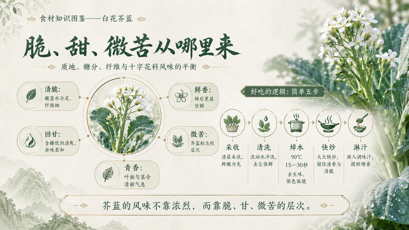 万物知识图鉴系列作品PPT——白花芥蓝 - 预览图6