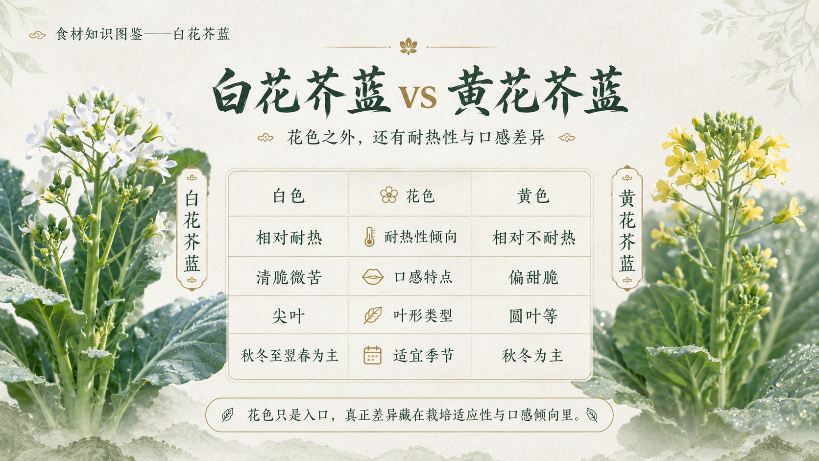 万物知识图鉴系列作品PPT——白花芥蓝 - 预览图8