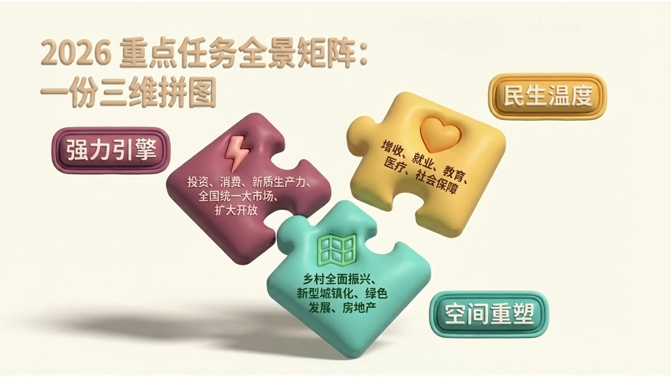 橡皮泥风格政府工作报告PPT - 预览图6
