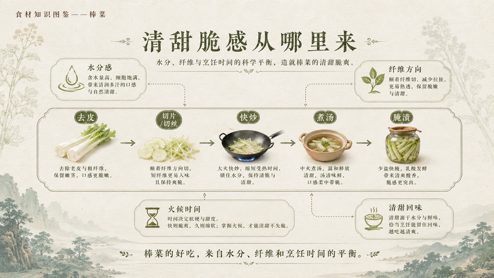 万物知识图鉴系列作品PPT——棒菜 - 预览图6