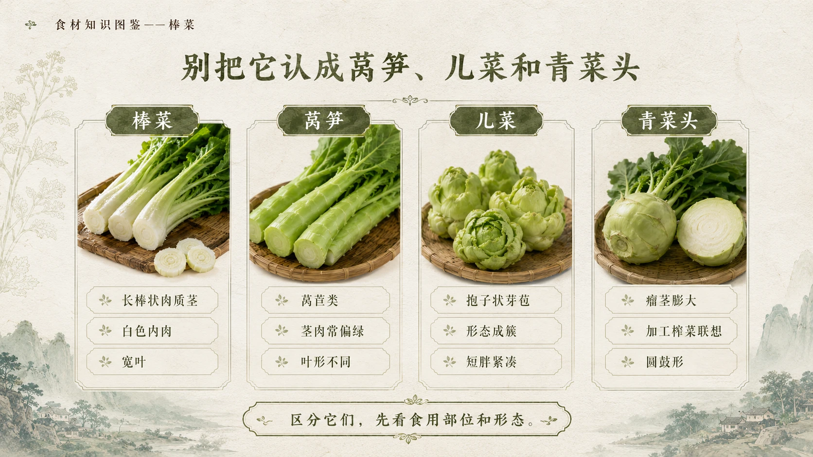 万物知识图鉴系列作品PPT——棒菜 - 预览图8