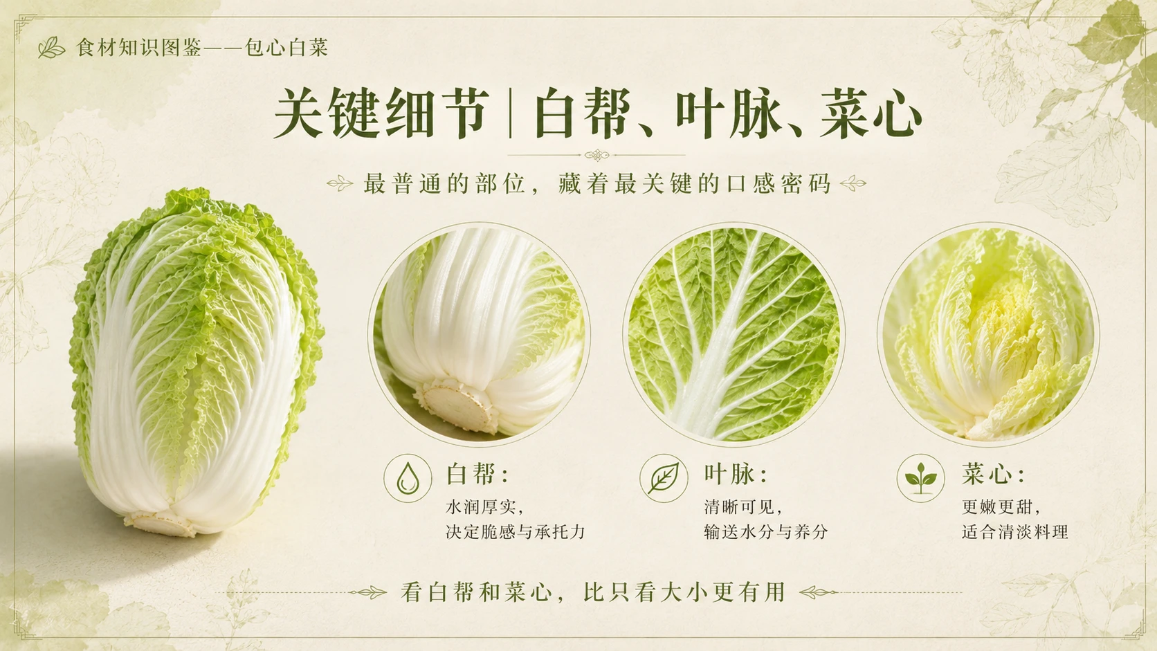 万物知识图鉴系列作品PPT——包心白菜 - 预览图7