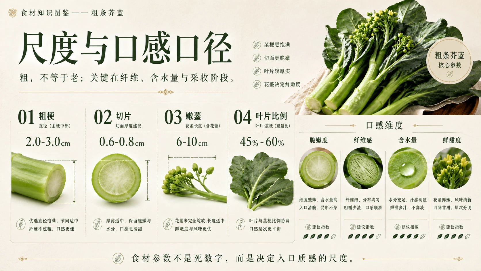 万物知识图鉴系列作品PPT——粗条芥蓝 - 预览图4