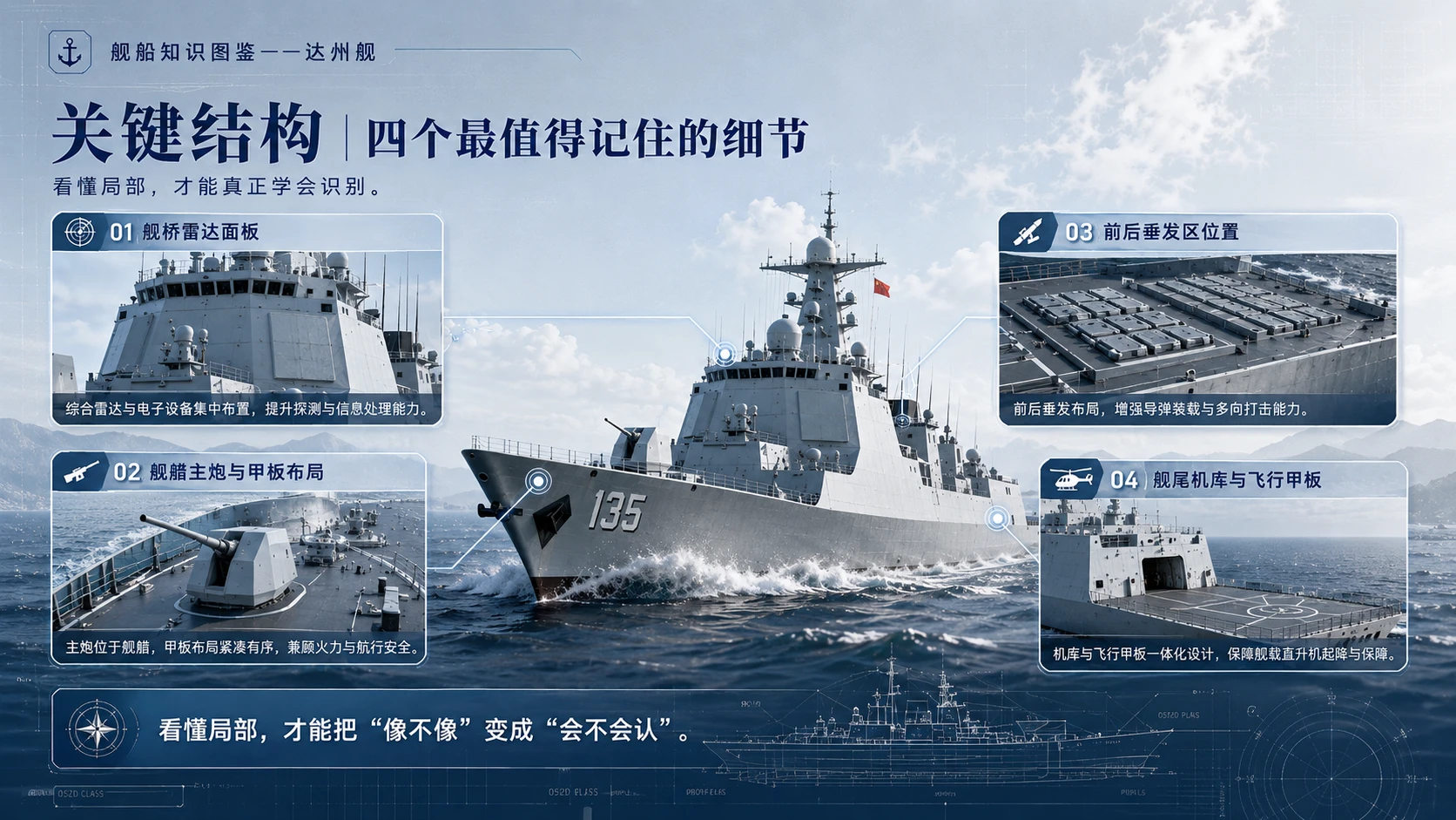 万物知识图鉴系列作品PPT——达州舰 - 预览图7