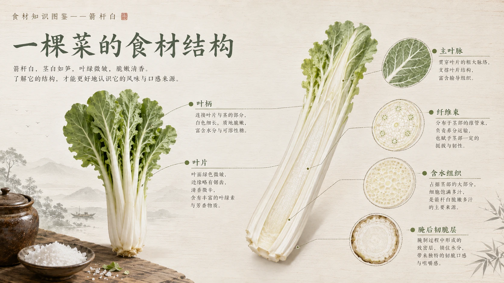 万物知识图鉴系列作品PPT——箭杆白 - 预览图5