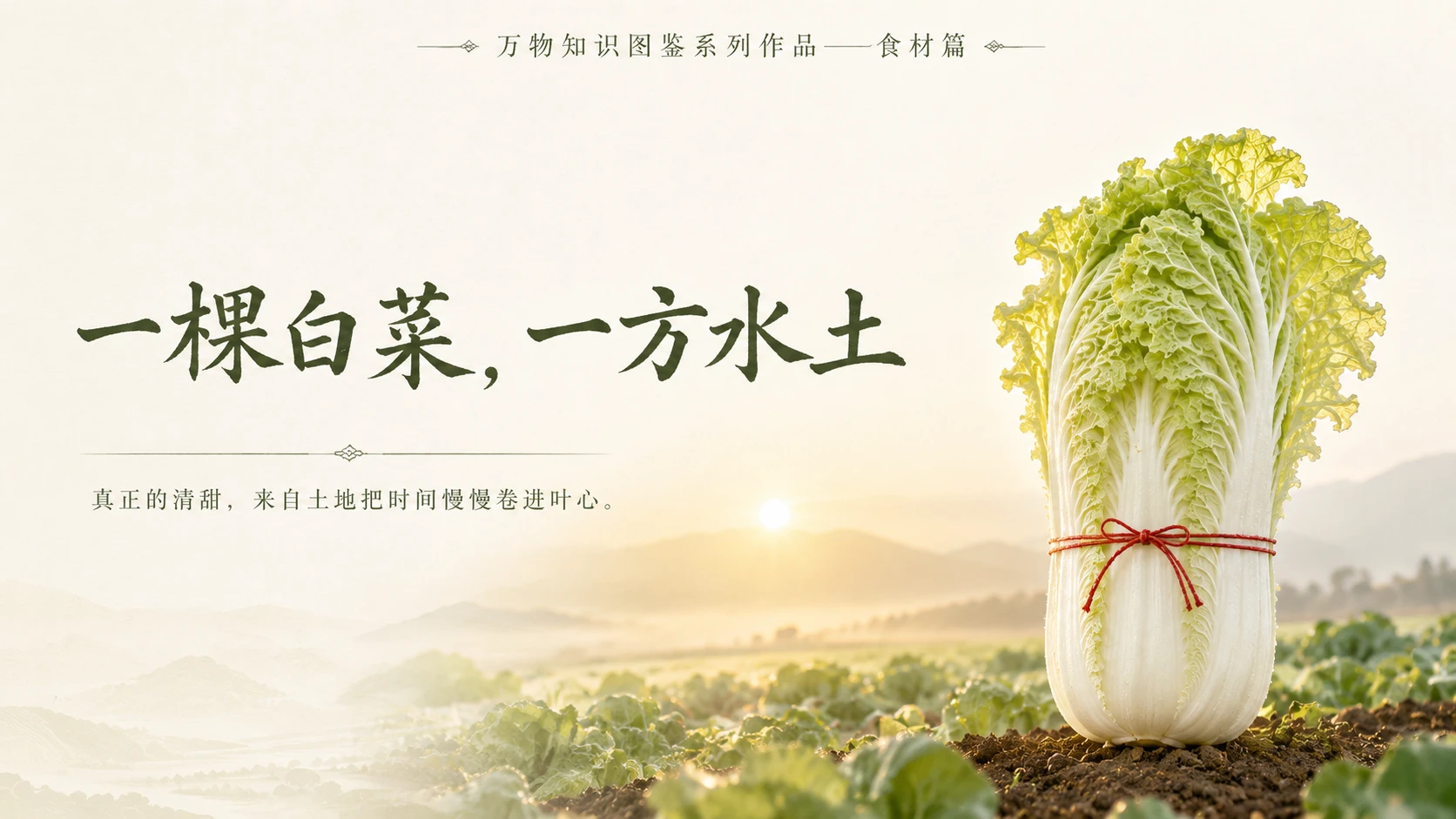 万物知识图鉴系列作品PPT——胶州大白菜 - 预览图10