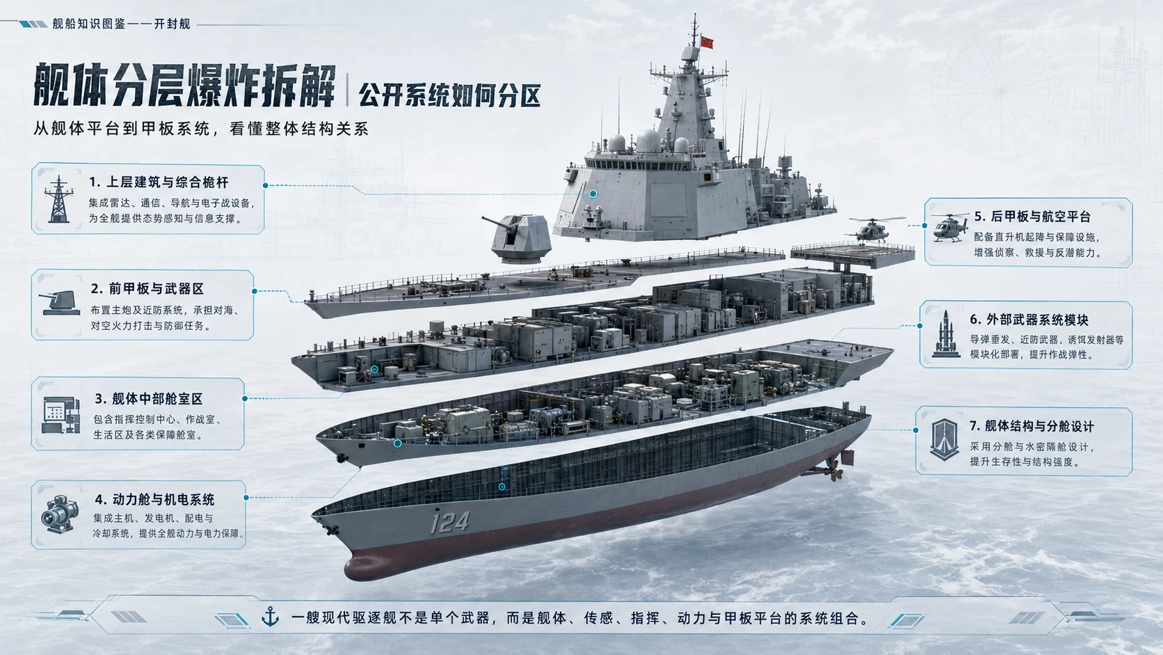 万物知识图鉴系列作品PPT——开封舰 - 预览图5