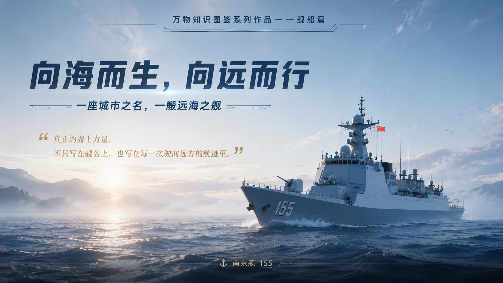 万物知识图鉴系列作品PPT——南京舰 - 预览图10