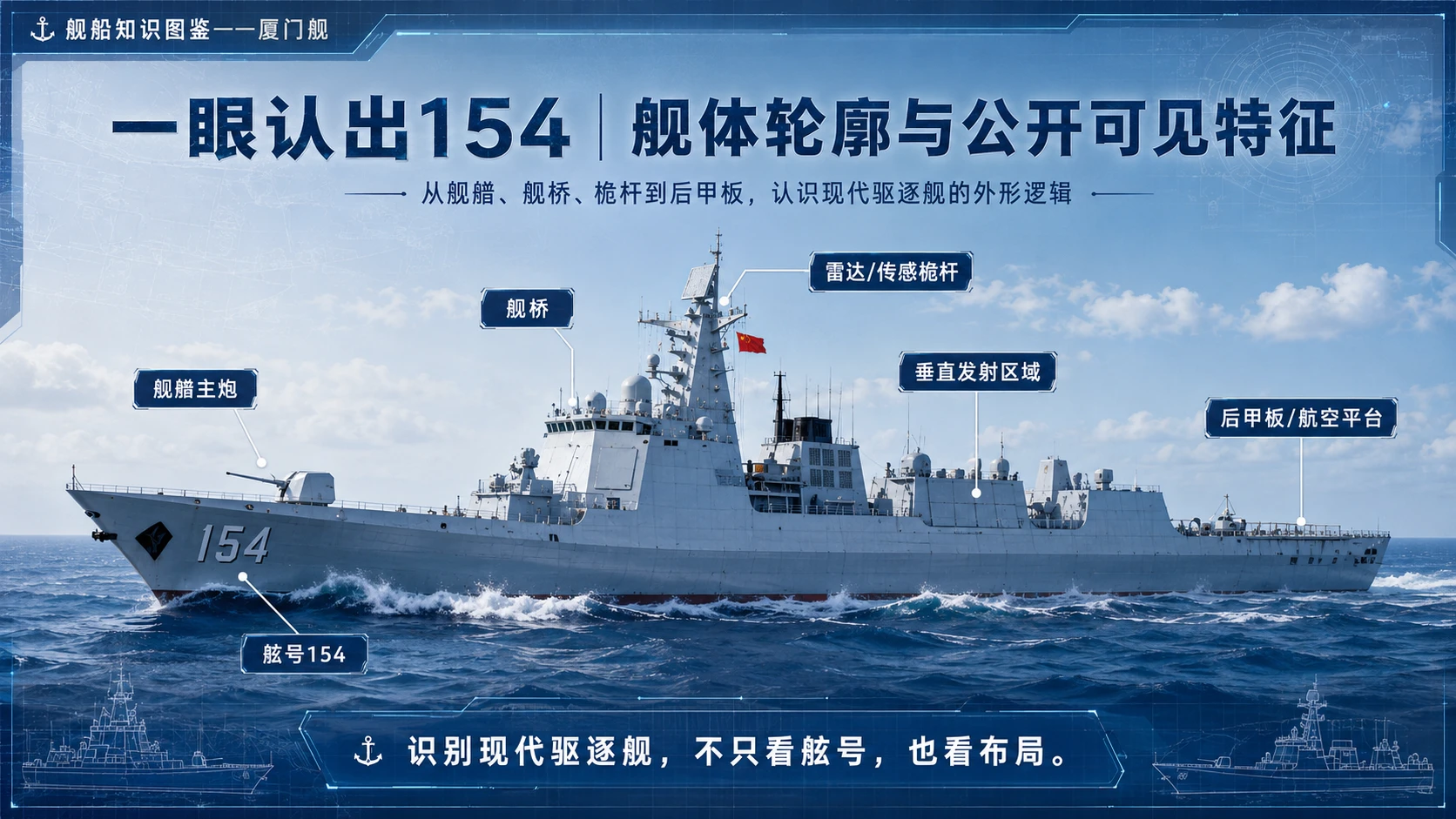 万物知识图鉴系列作品PPT——厦门舰 - 预览图3