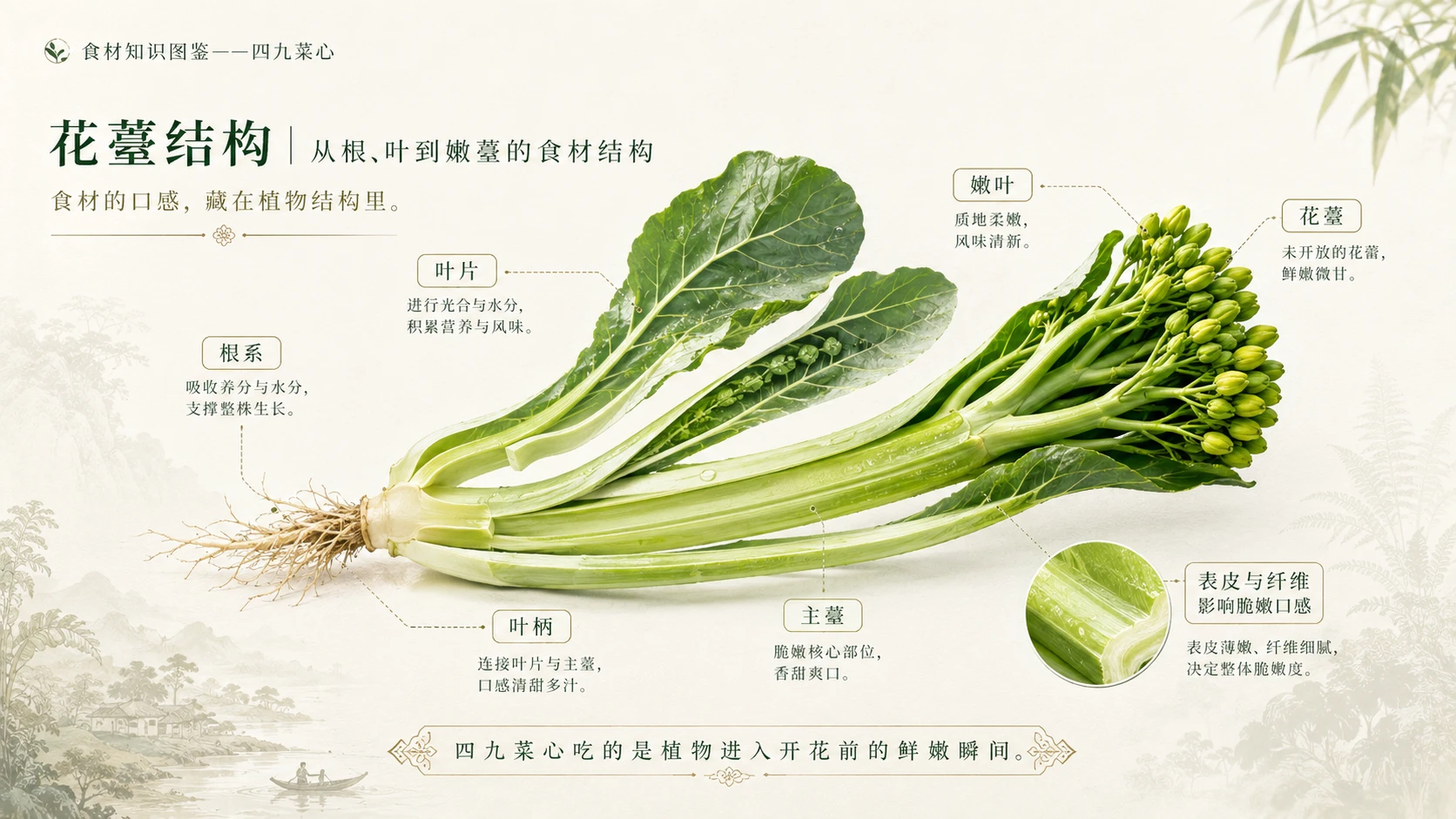 万物知识图鉴系列作品PPT——四九菜心 - 预览图5