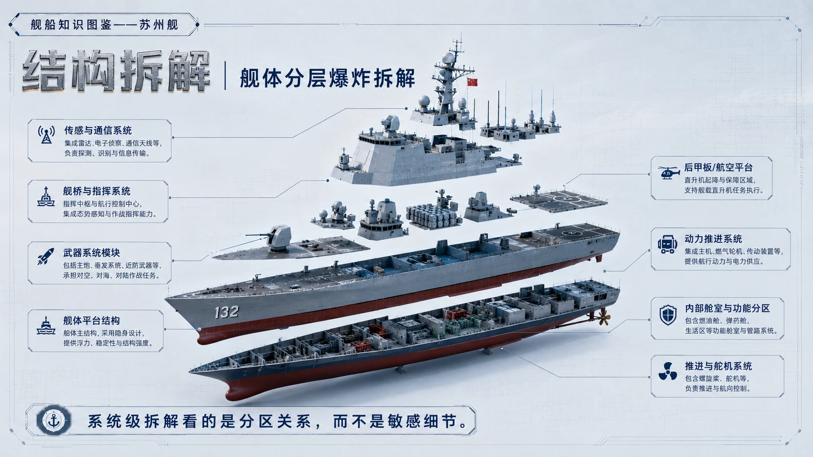 万物知识图鉴系列作品PPT——苏州舰 - 预览图5