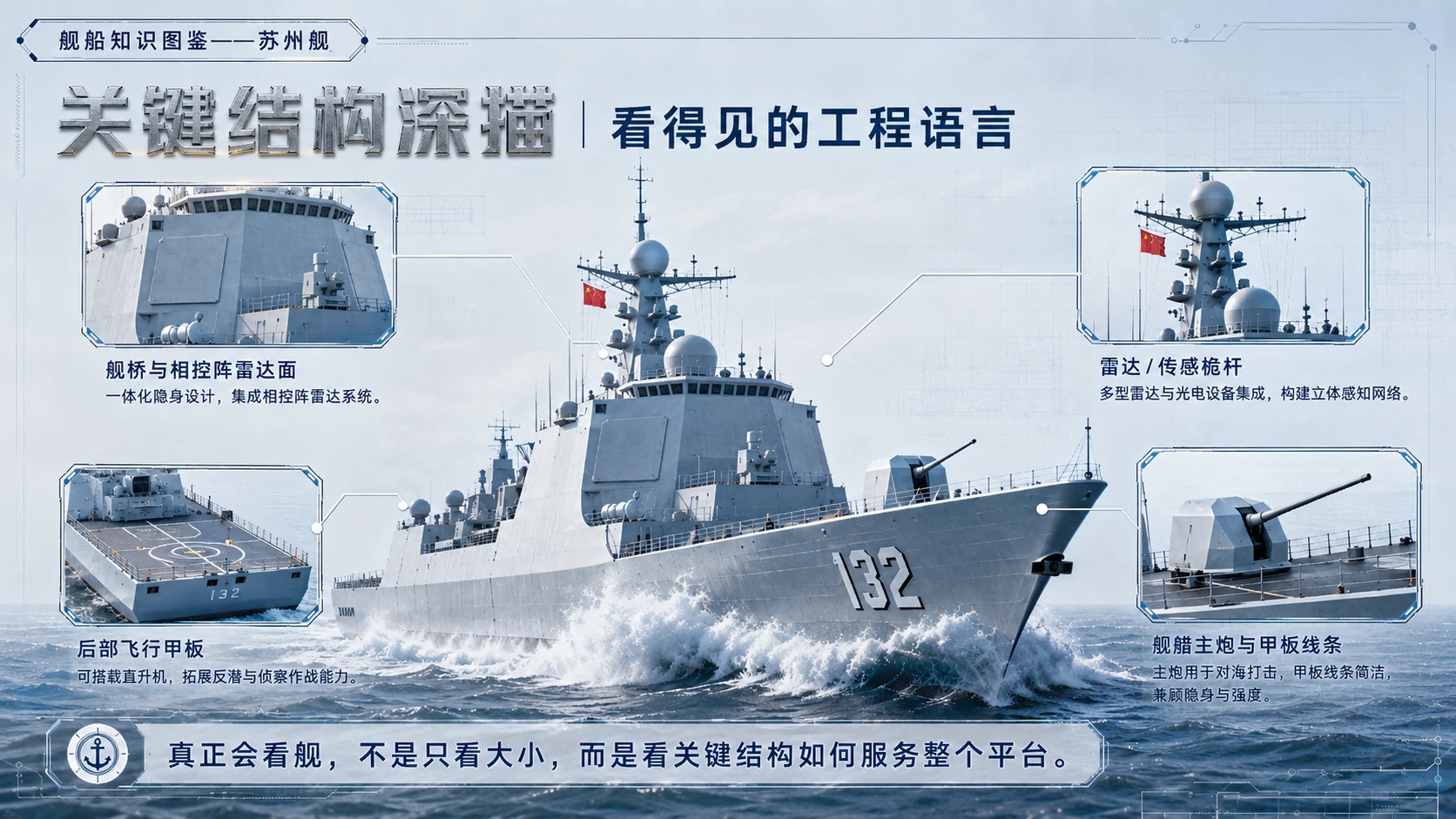 万物知识图鉴系列作品PPT——苏州舰 - 预览图7