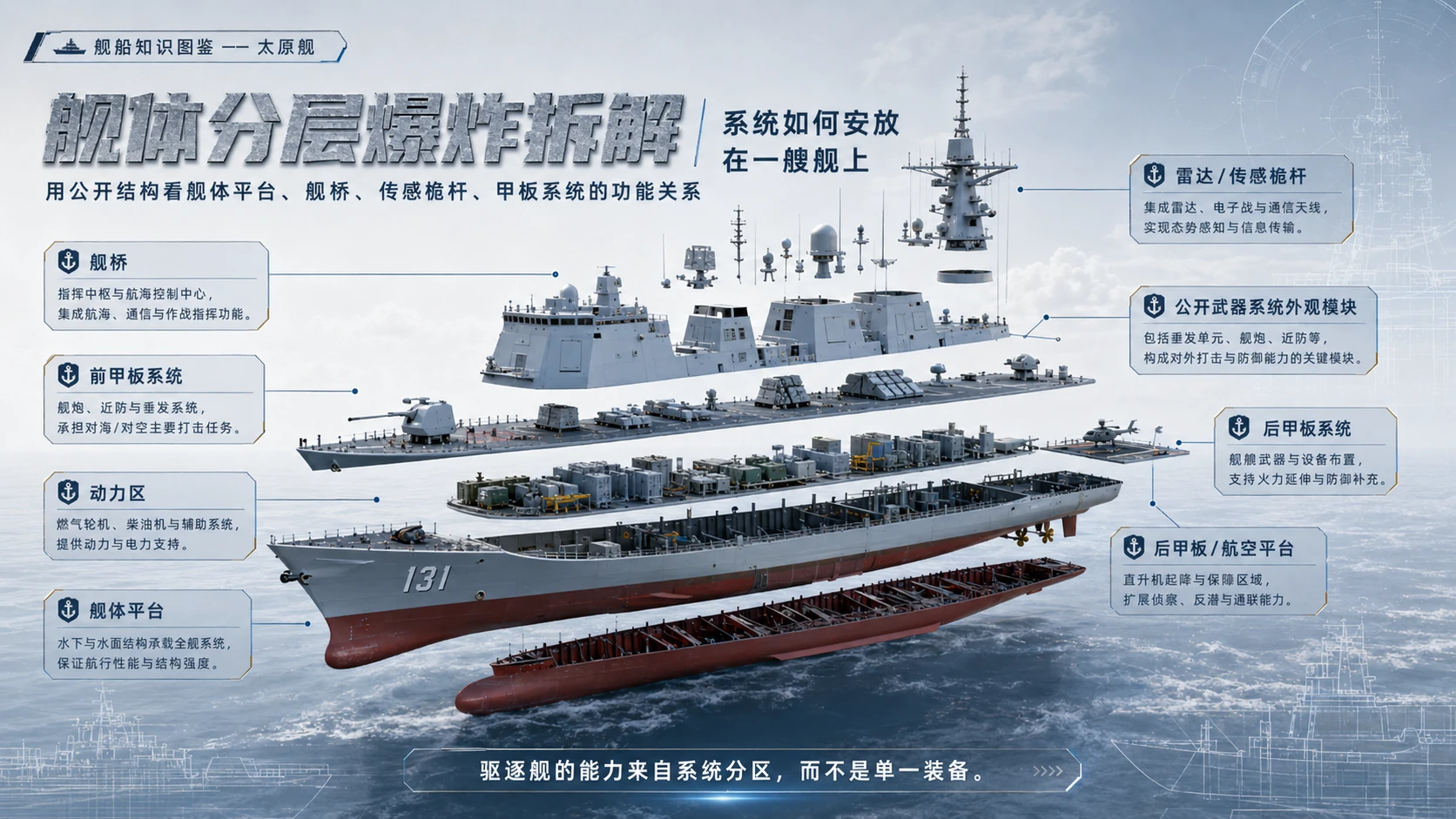 万物知识图鉴系列作品PPT——太原舰 - 预览图5