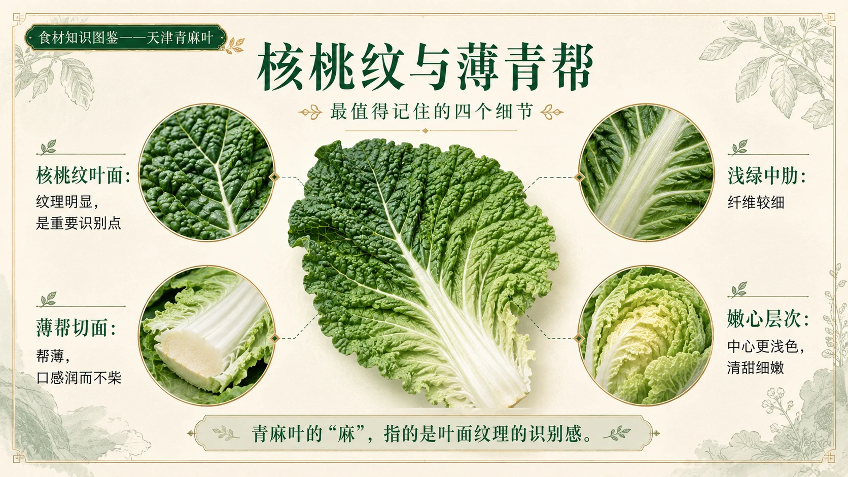 万物知识图鉴系列作品PPT——天津青麻叶 - 预览图7