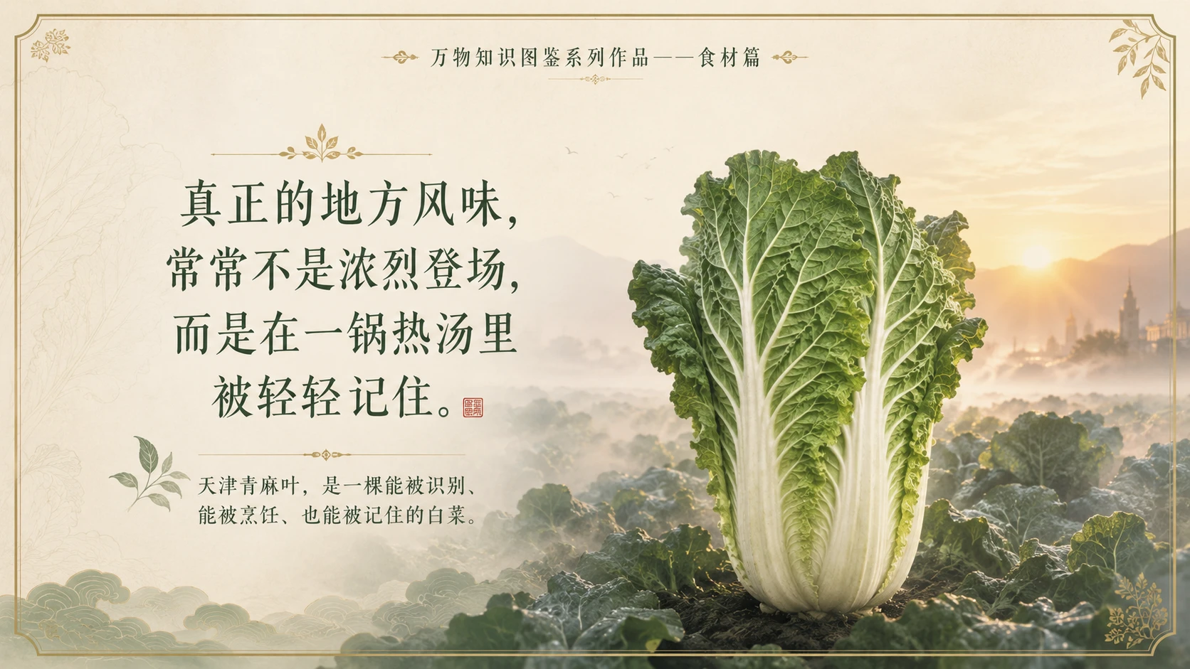 万物知识图鉴系列作品PPT——天津青麻叶 - 预览图10
