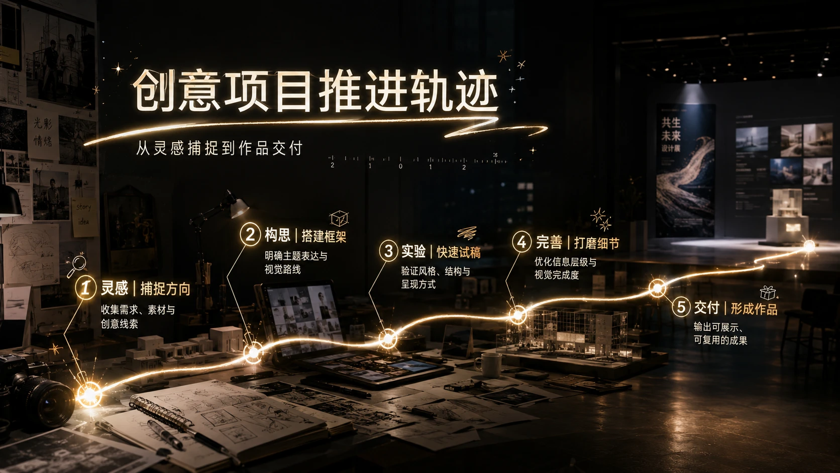 创意时间轴｜PPT时间轴灵感库 - 预览图17