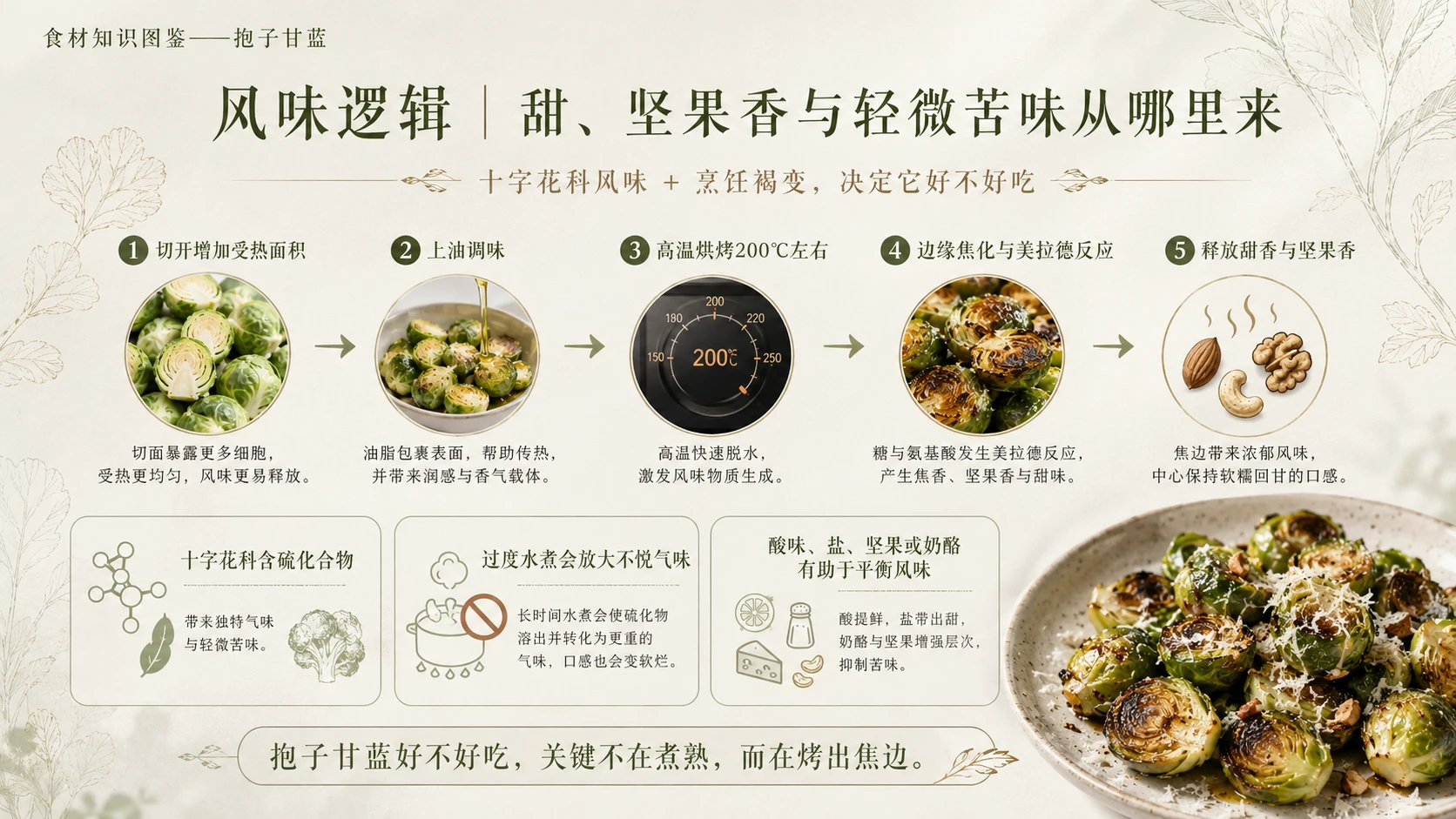 万物知识图鉴系列作品PPT——抱子甘蓝 - 预览图6