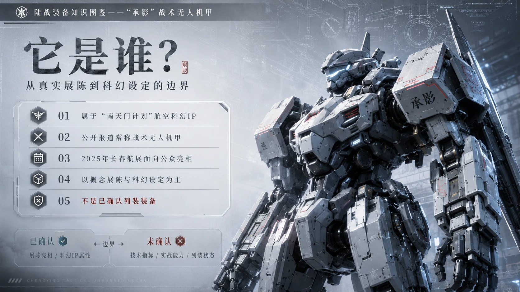 万物知识图鉴系列作品PPT——承影战术无人机甲 - 预览图2