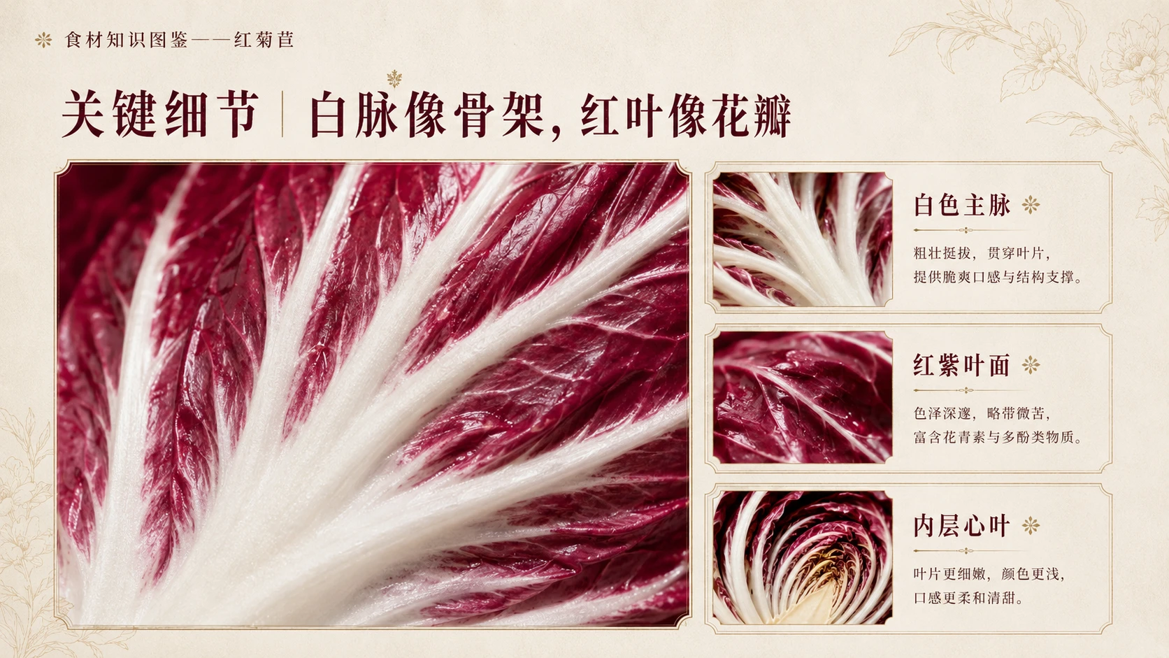 万物知识图鉴系列作品PPT——红菊苣 - 预览图7
