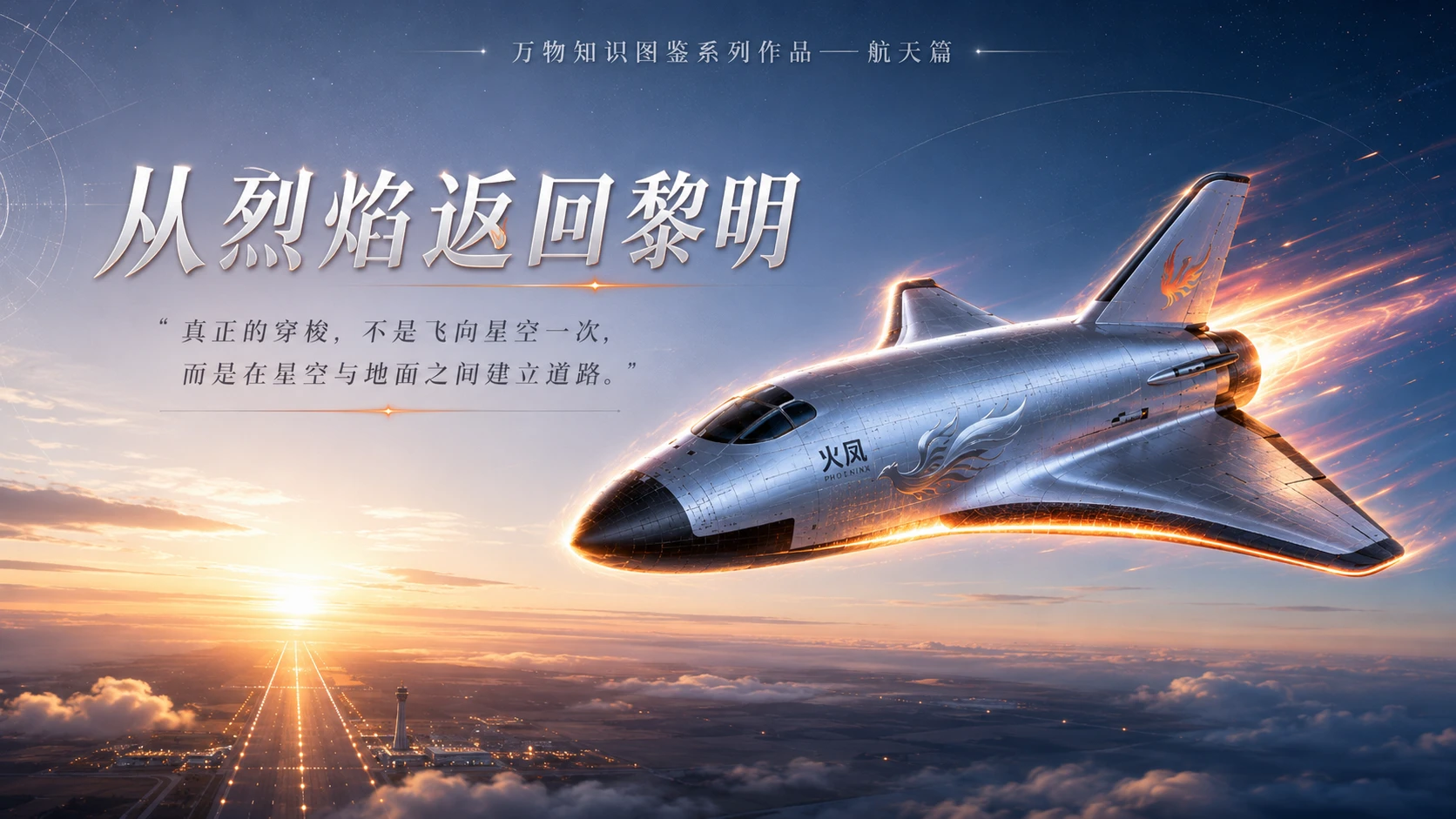 万物知识图鉴系列作品PPT——火凤轨道穿梭机 - 预览图10