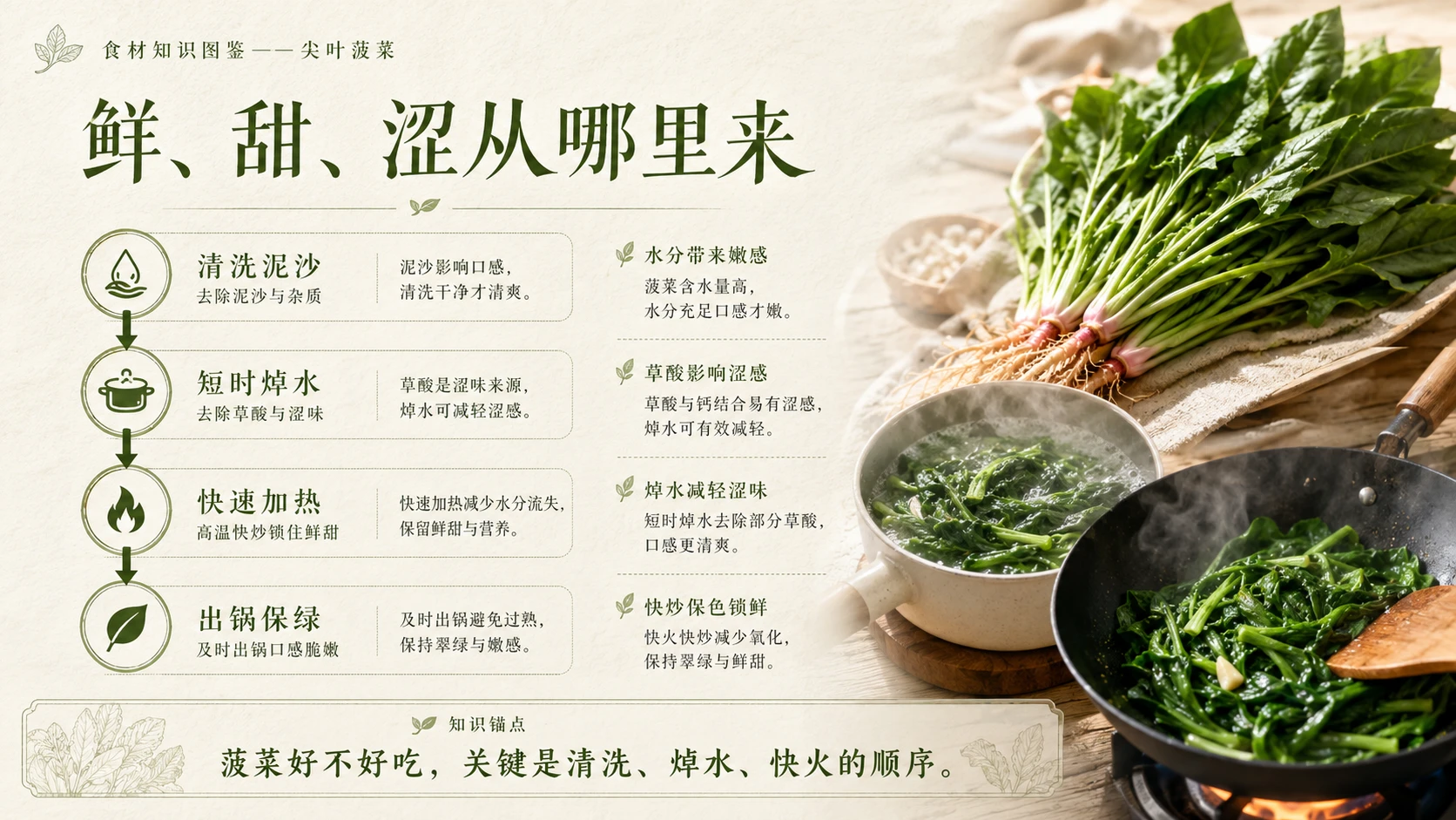 万物知识图鉴系列作品PPT——尖叶菠菜 - 预览图6
