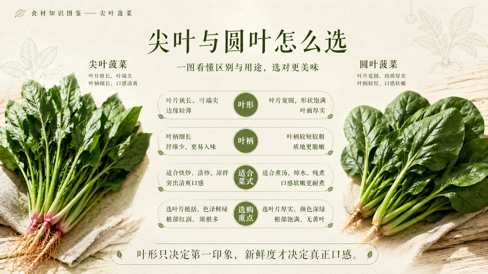 万物知识图鉴系列作品PPT——尖叶菠菜 - 预览图8