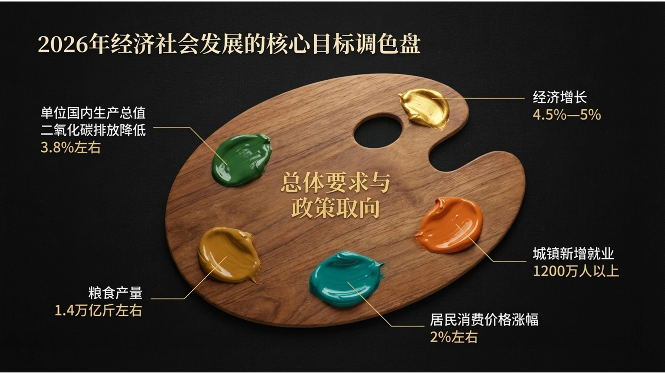 油画风格政府工作报告PPT - 预览图4