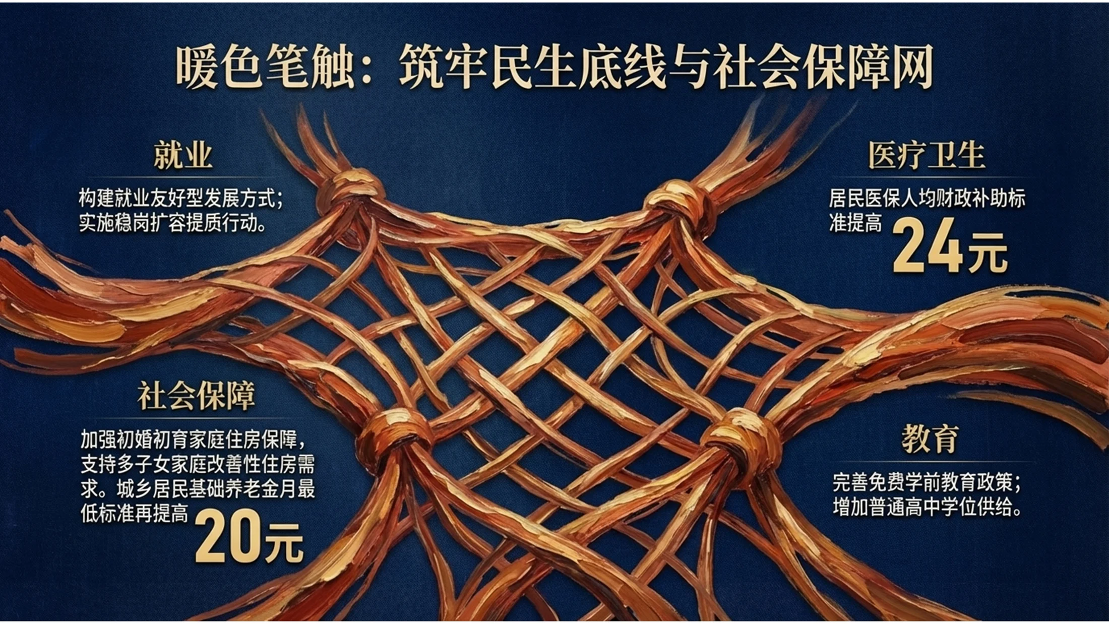 油画风格政府工作报告PPT - 预览图10