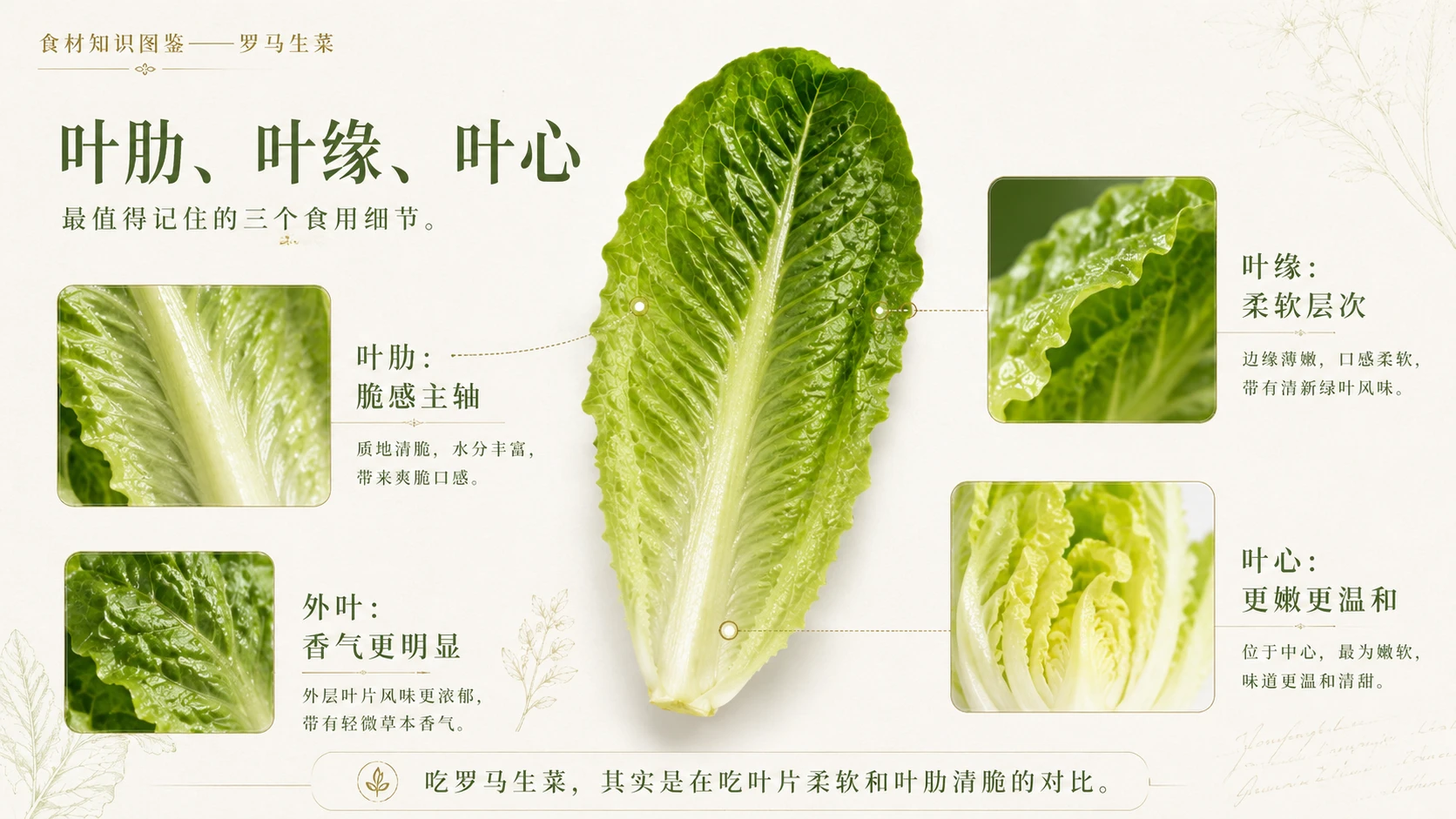 万物知识图鉴系列作品PPT——罗马生菜 - 预览图7