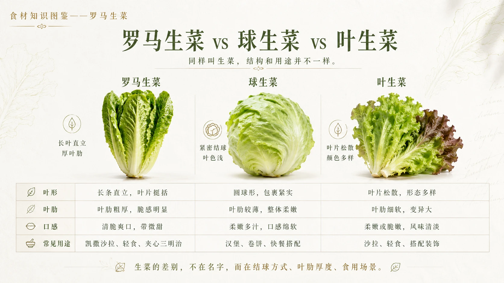 万物知识图鉴系列作品PPT——罗马生菜 - 预览图8